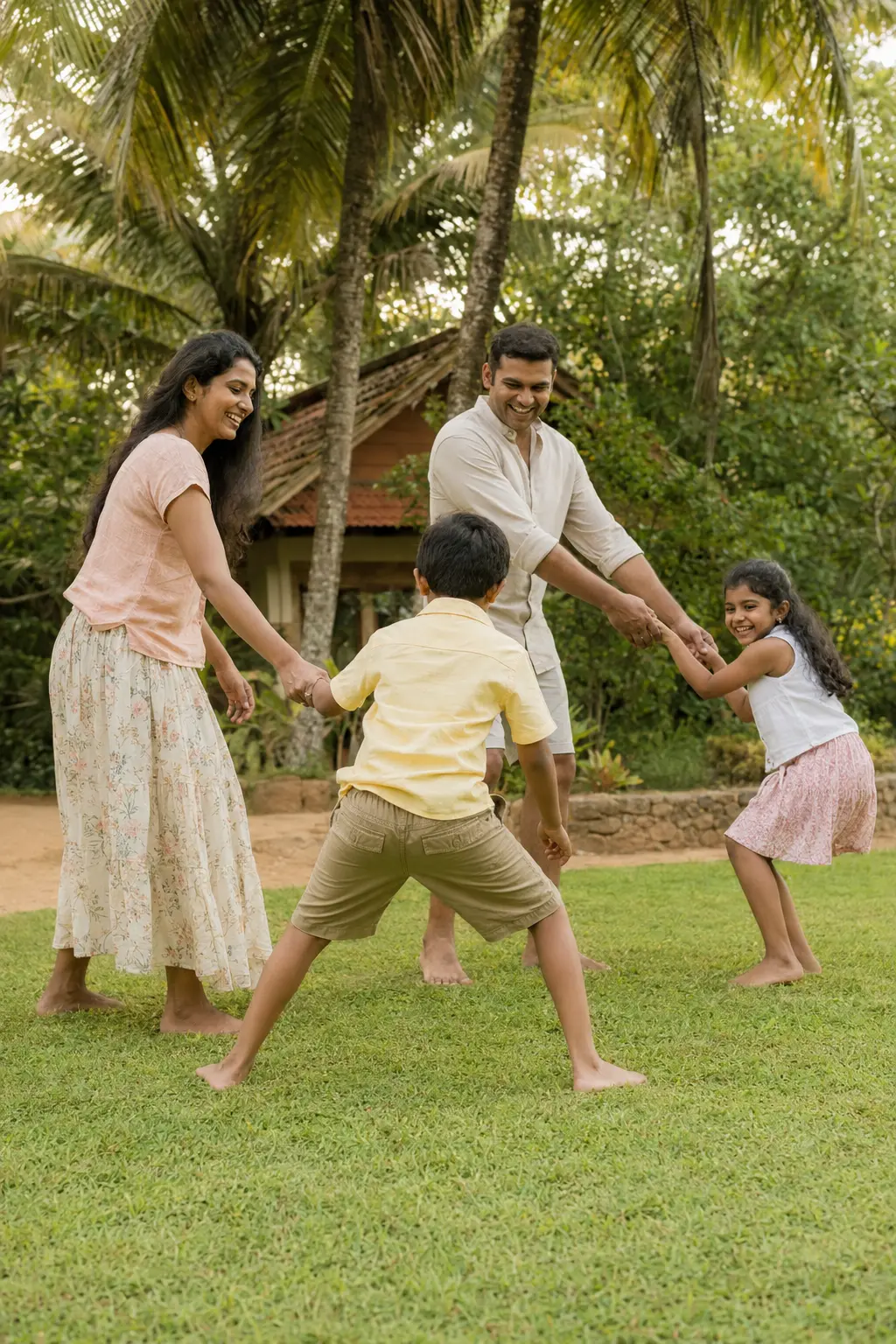 Family fun and outdoor moments at Palm Grove